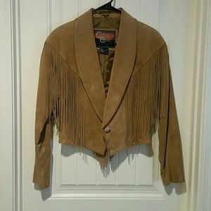 Genuine leather coat